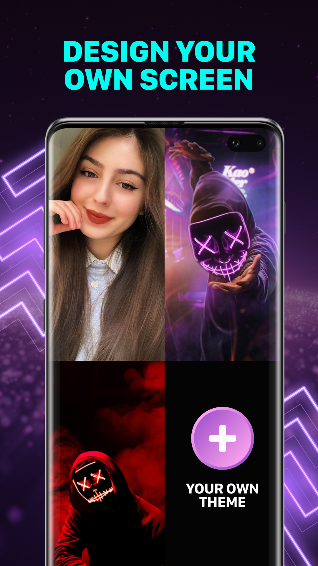 اسکرین شات 4 برنامه Color Phone - Nice Call Screen