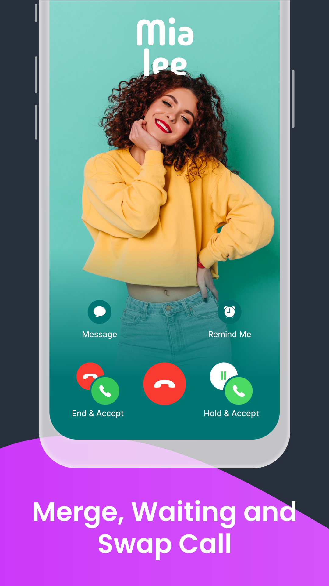 اسکرین شات 6 برنامه iCallify Phone Contacts Dialer