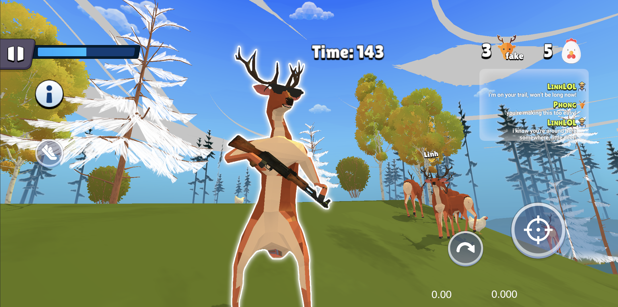 اسکرین شات 2 بازی Oh My God Deer! Hide And Seek