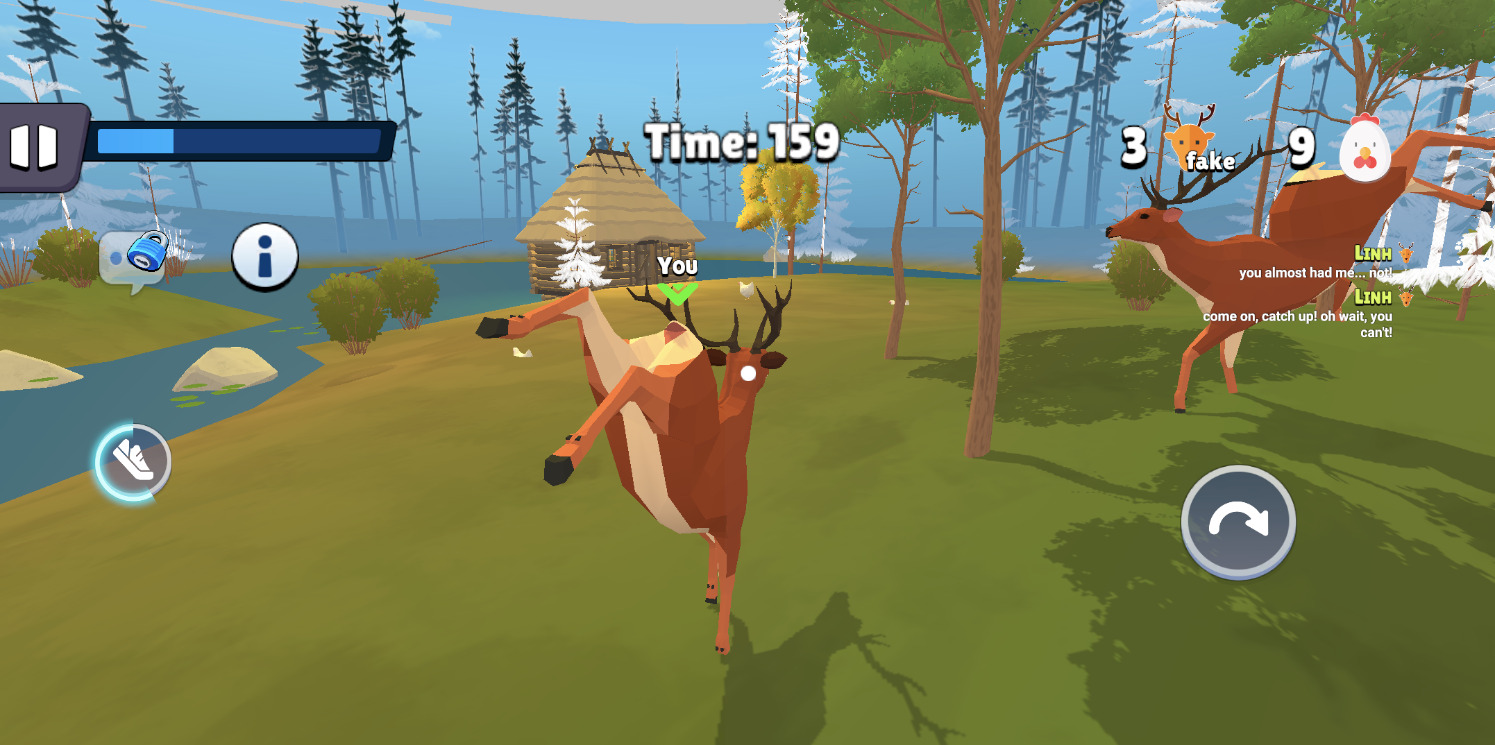 اسکرین شات 1 بازی Oh My God Deer! Hide And Seek