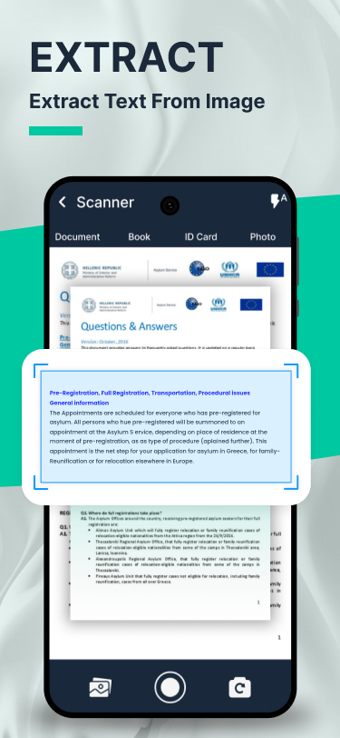 اسکرین شات 6 برنامه PDF scanner- Document scanner