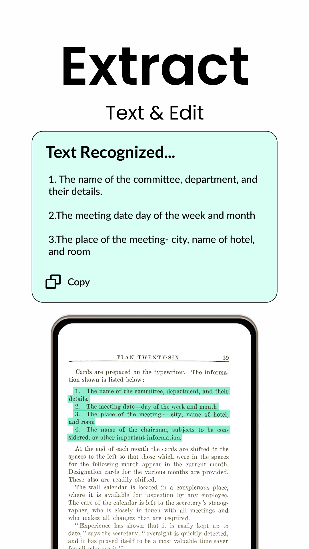 اسکرین شات 4 برنامه Scanner Go: PDF Scanner App