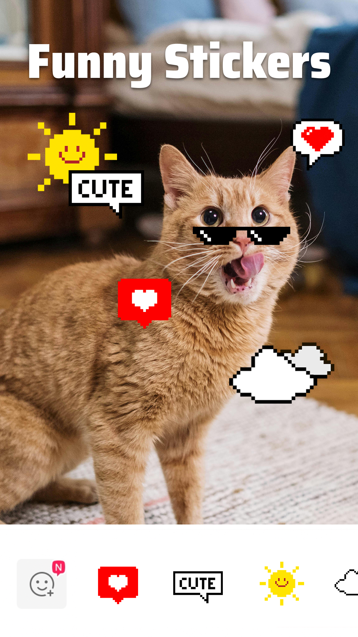 اسکرین شات 3 برنامه Sweet Selfie: AI Camera Editor