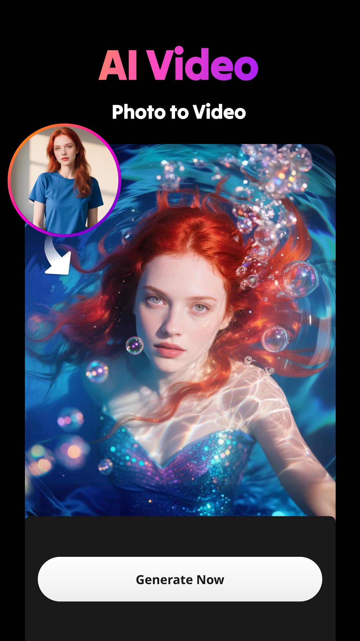 اسکرین شات 3 برنامه AI Video Generator : SelfyzAI