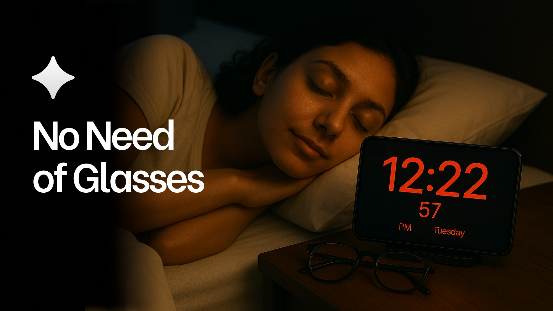 اسکرین شات 1 برنامه Huge Digital Clock Pro