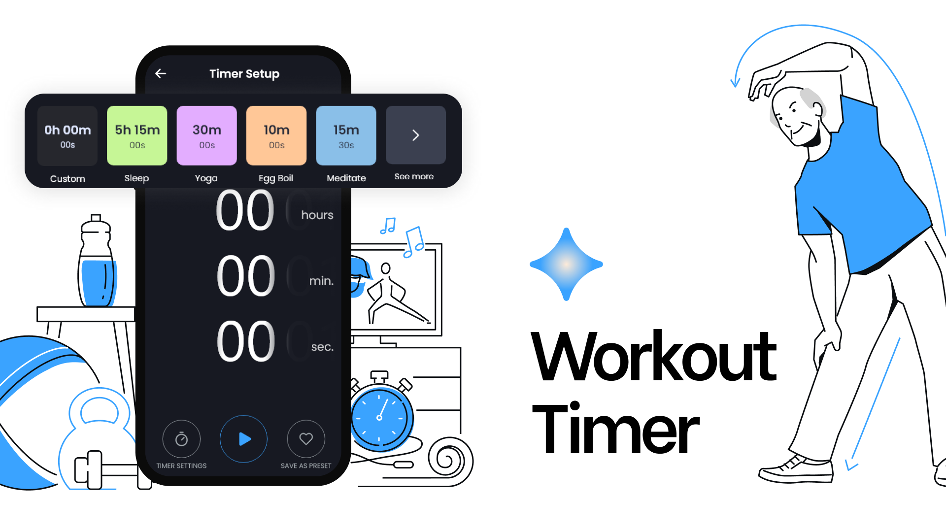 اسکرین شات 7 برنامه Huge Digital Clock Pro