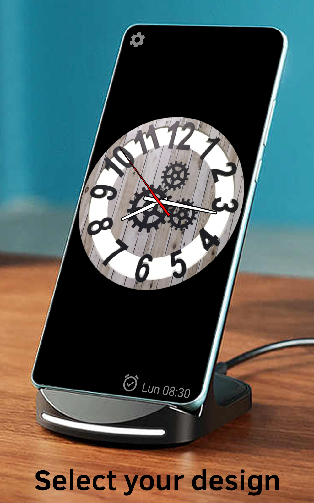 اسکرین شات 3 برنامه Huge Analog Clock