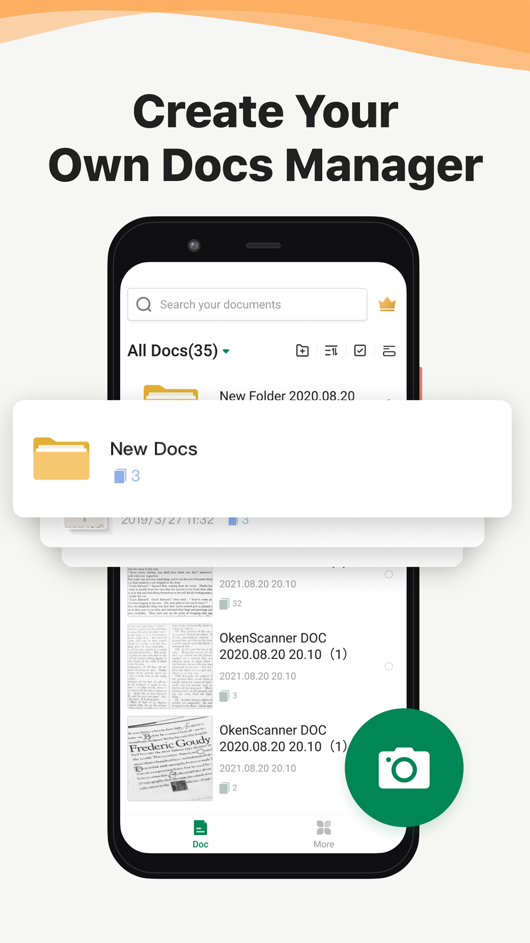 اسکرین شات 6 برنامه OKEN - camscanner, pdf scanner