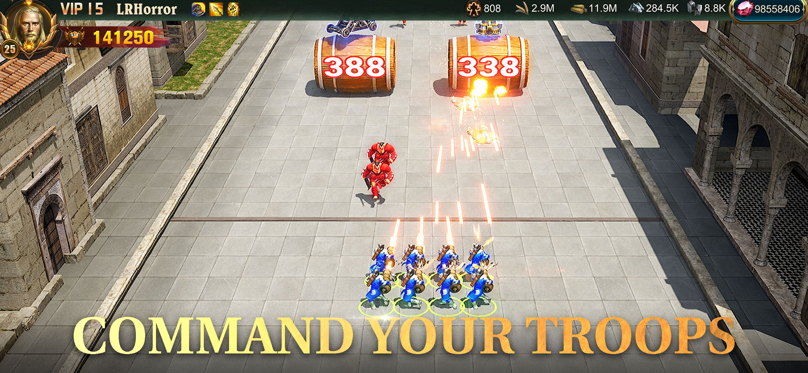 اسکرین شات 1 بازی war and order