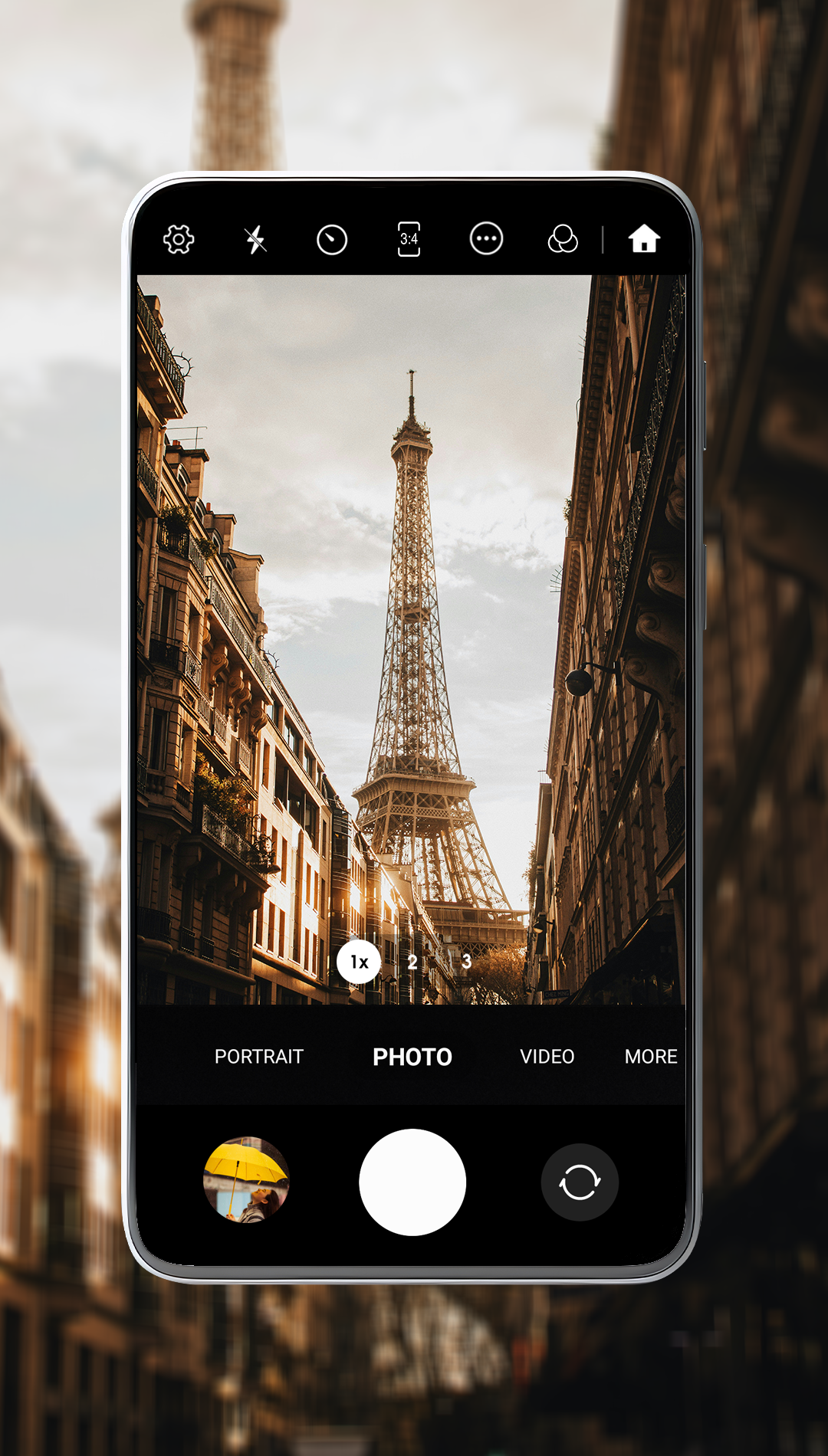 اسکرین شات 4 برنامه Camera for S23 - Galaxy Camera