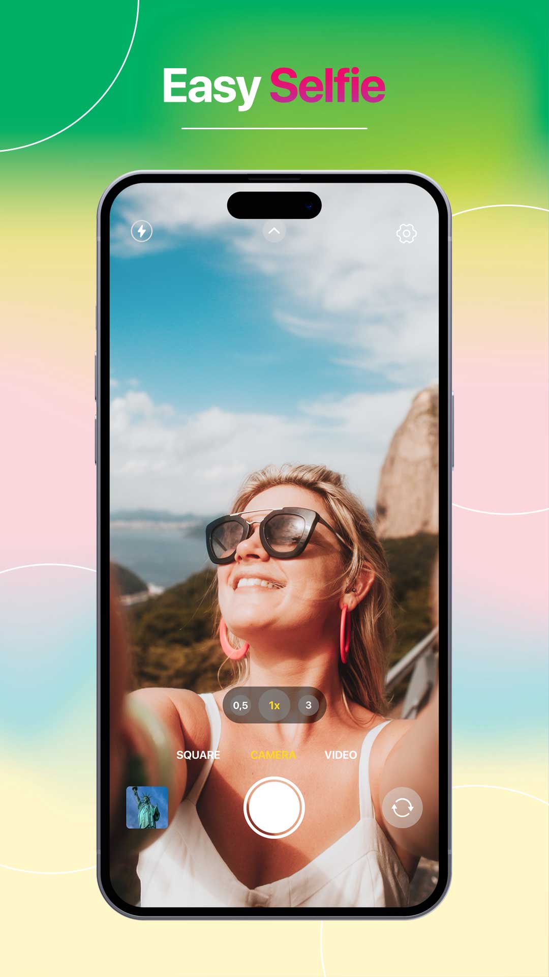 اسکرین شات 6 برنامه Camera 4K Phone 15, Selfie 360