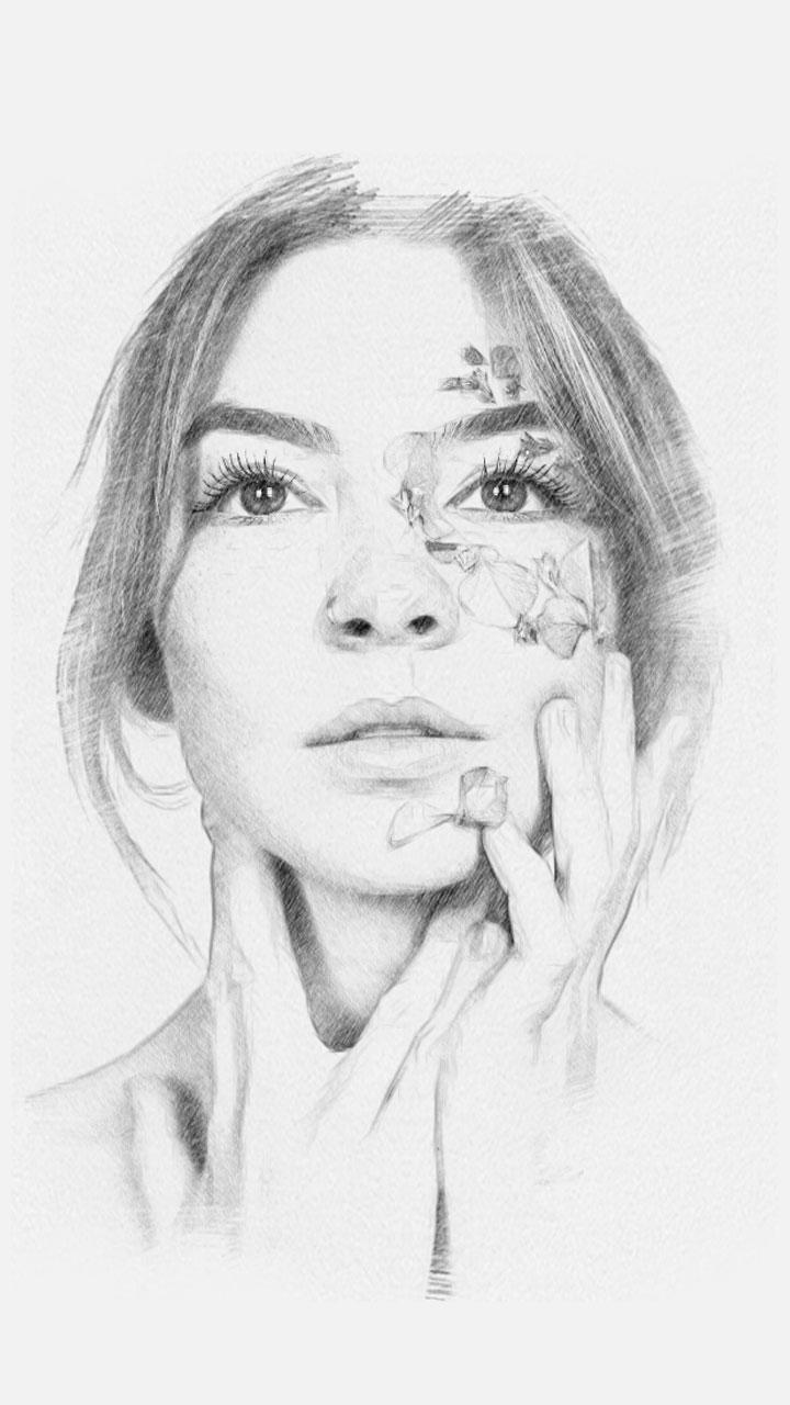اسکرین شات برنامه Art Camera -Cartoon,Pen Sketch 8