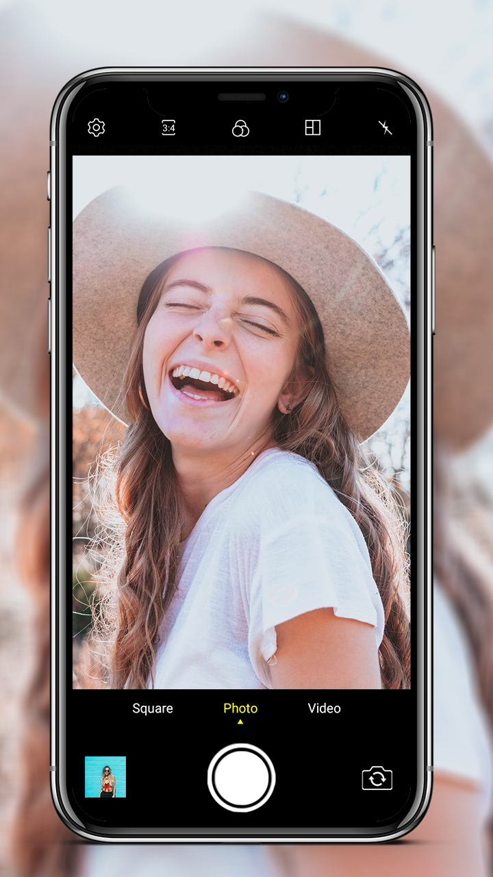 اسکرین شات 5 برنامه Camera iphone 15 - OS16 Camera