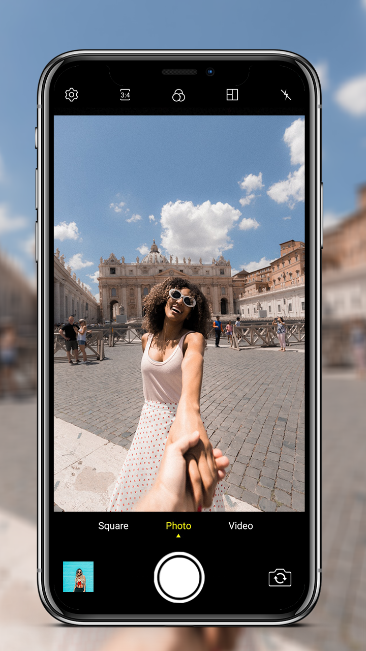 اسکرین شات 2 برنامه Camera iphone 15 - OS16 Camera