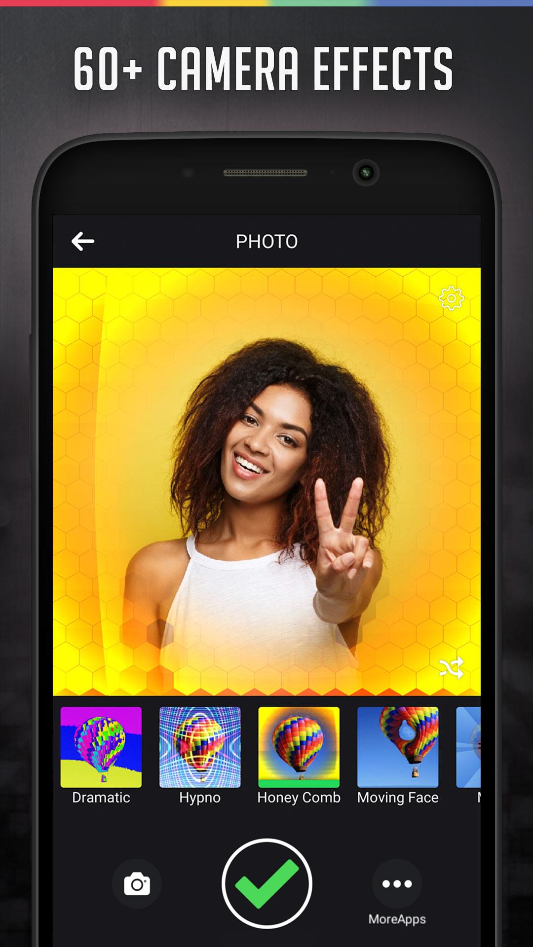 اسکرین شات 4 برنامه Camera Effects & Photo Editor