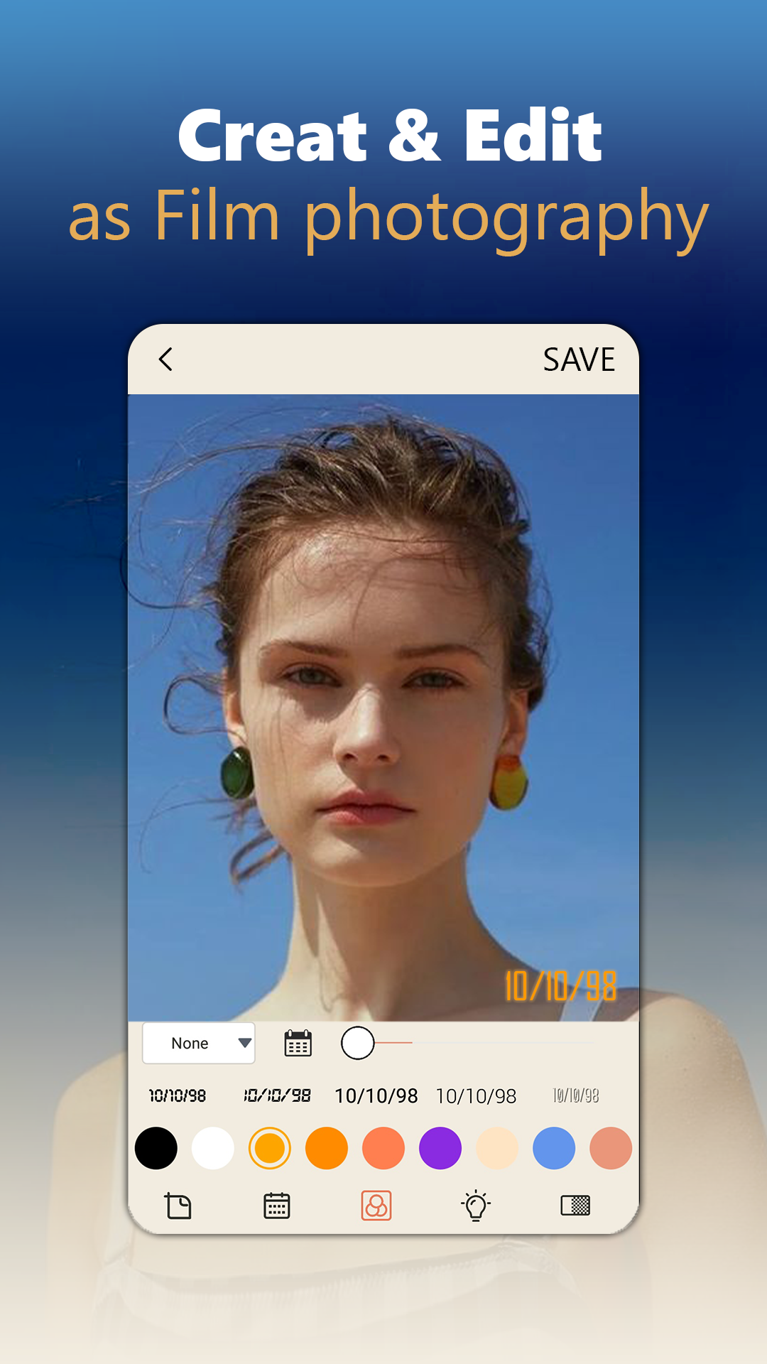 اسکرین شات 4 برنامه D-z Cam – Retro Camera Filters
