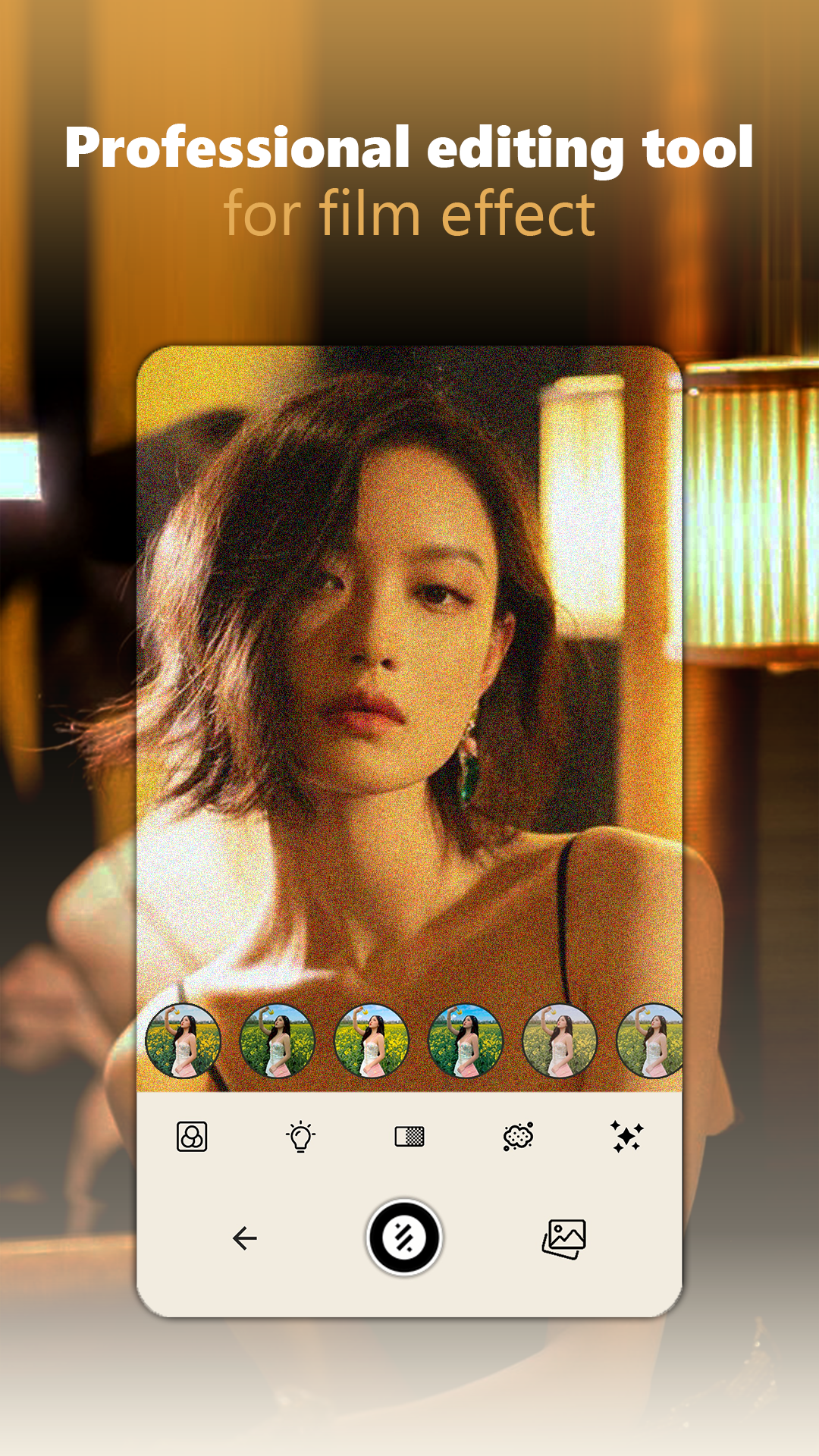 اسکرین شات 2 برنامه Analog Retro Camera Filters