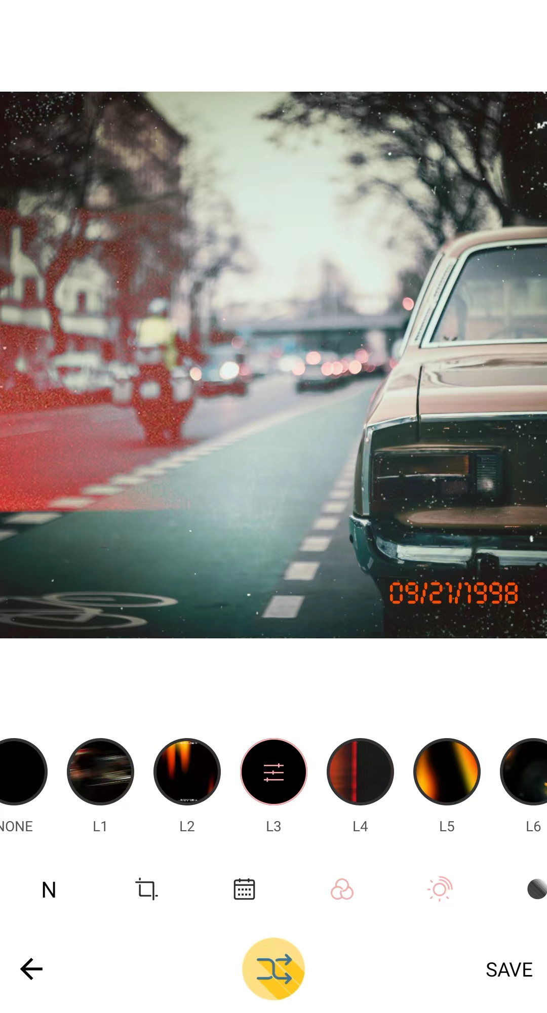 اسکرین شات 2 برنامه Vintage Camera-Retro, Editor