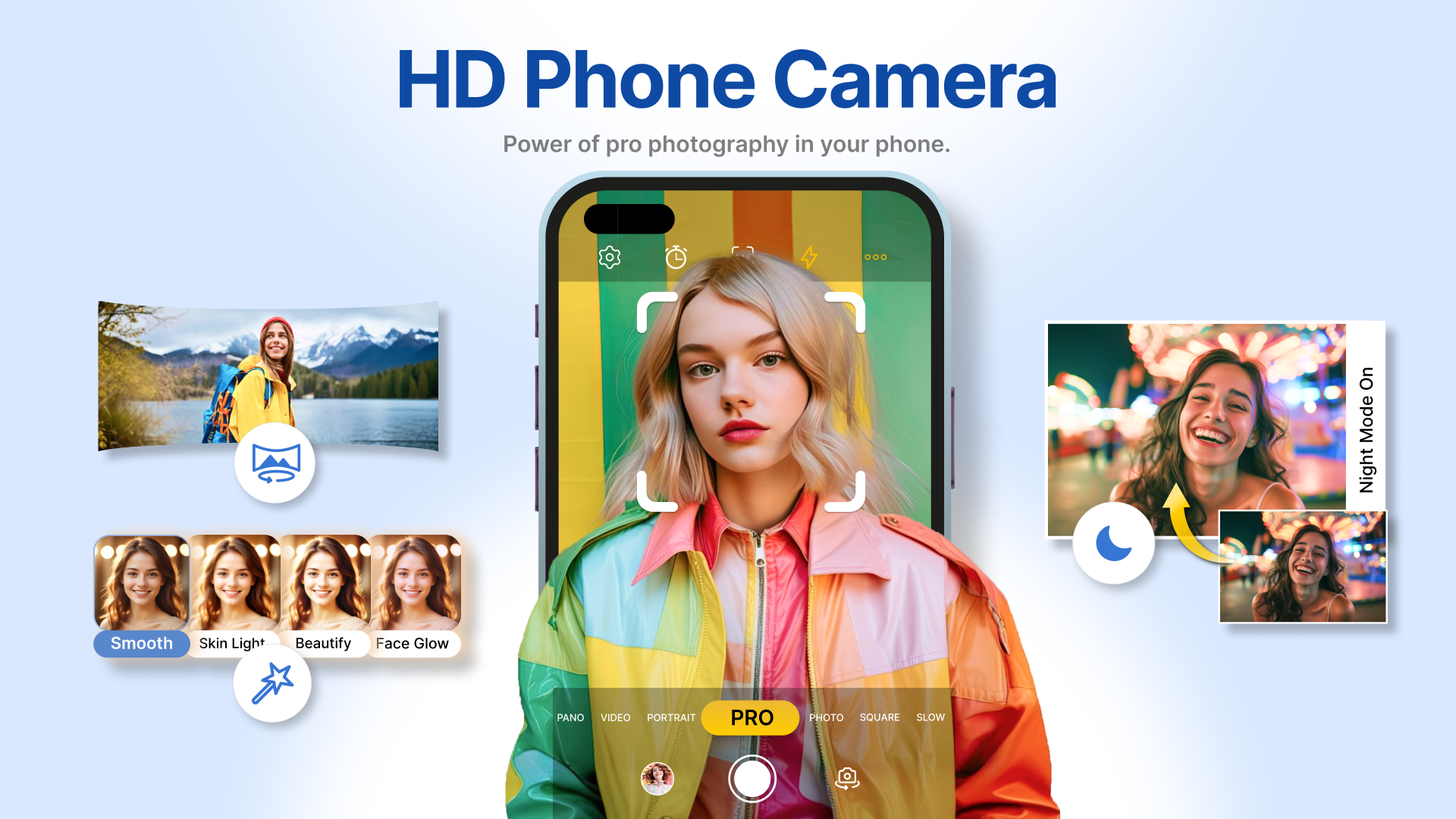 اسکرین شات 1 برنامه Camera for phone 16 Pro OS 17