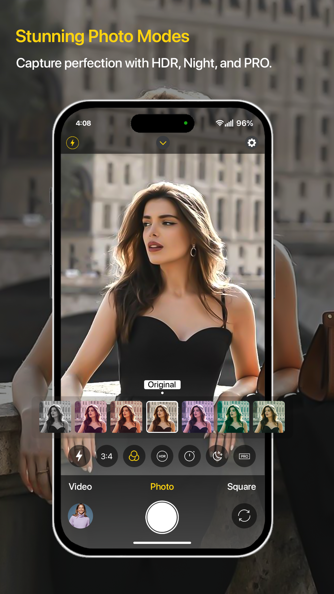 اسکرین شات 1 برنامه Camera for iphone 16 pro max