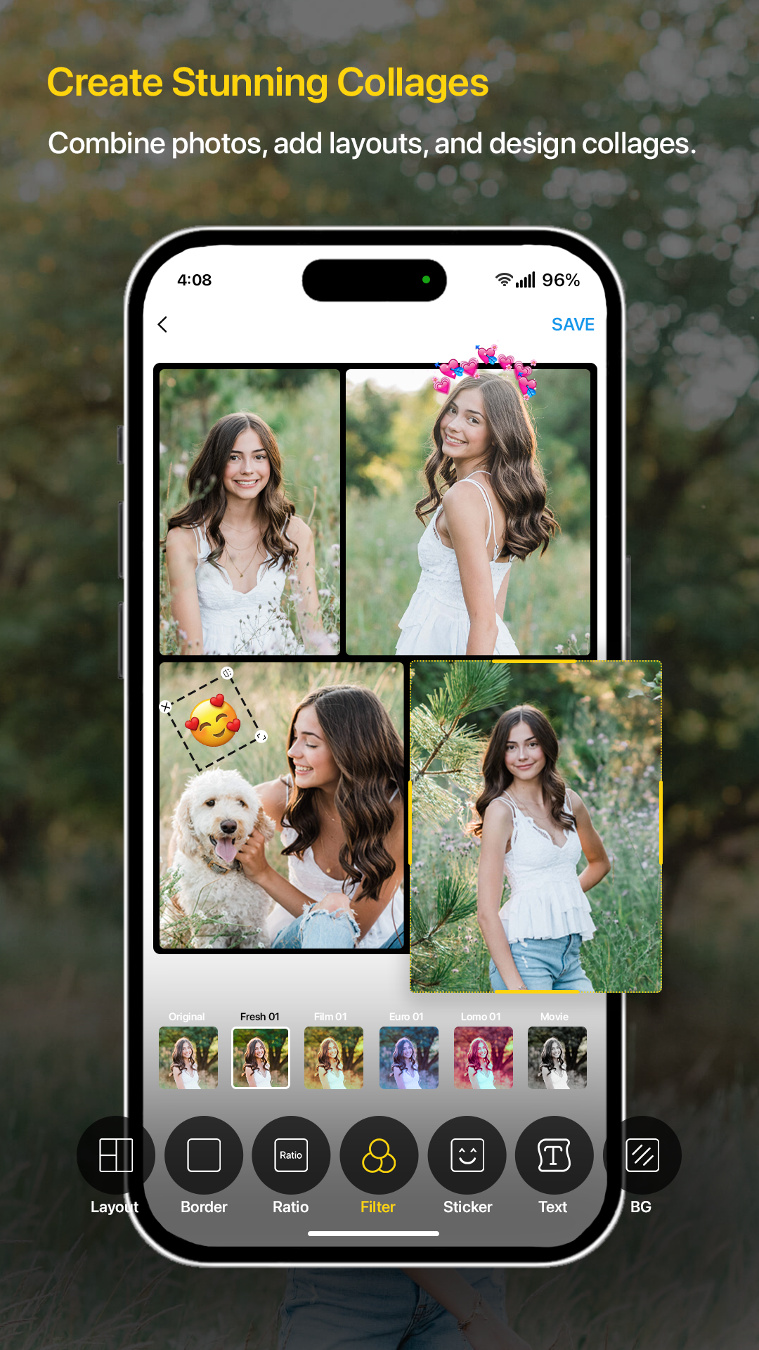 اسکرین شات 4 برنامه Camera for iphone 16 pro max