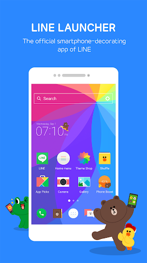 اسکرین شات 2 برنامه LINE Launcher