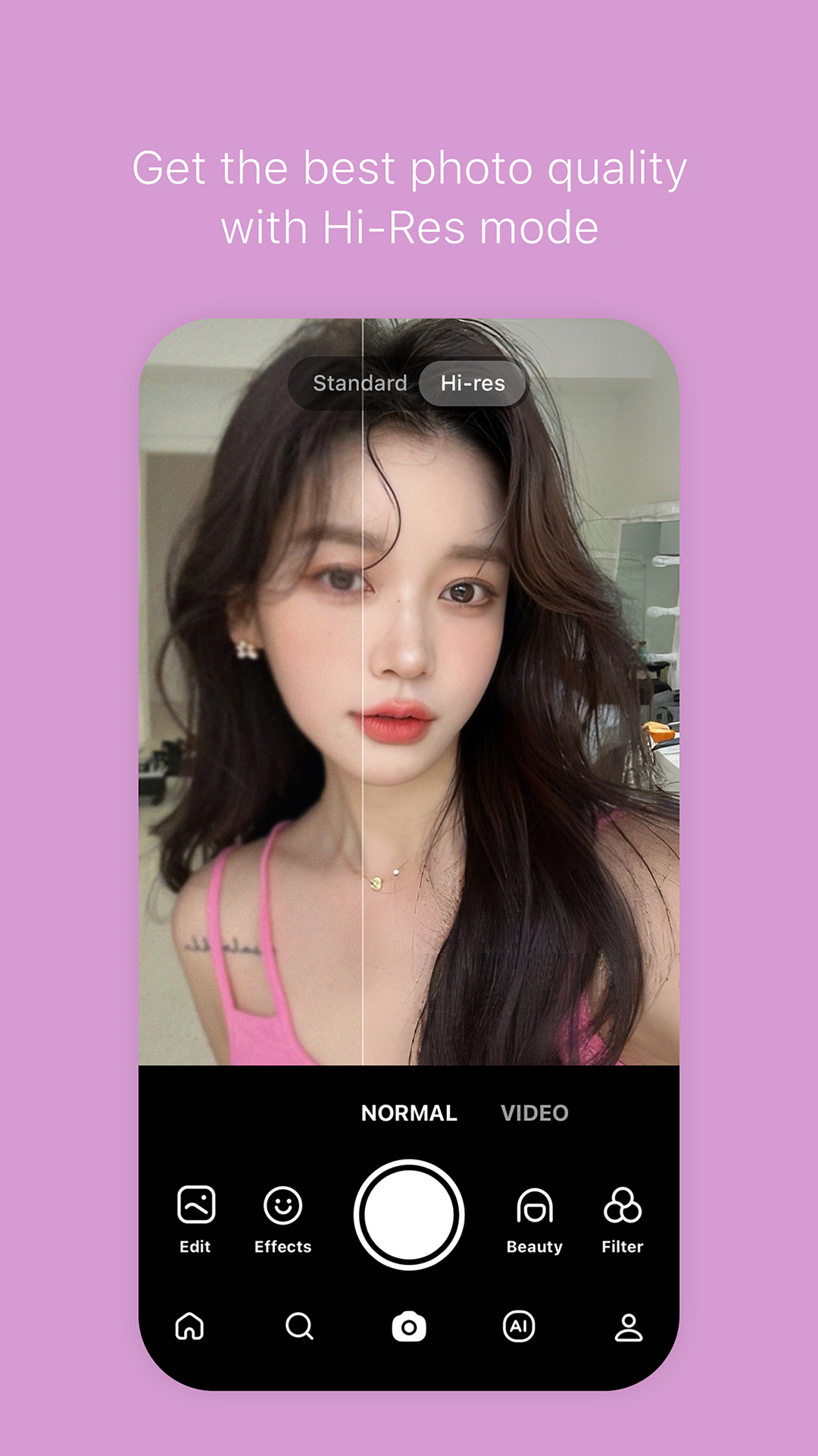 اسکرین شات 5 برنامه SNOW - AI Profile