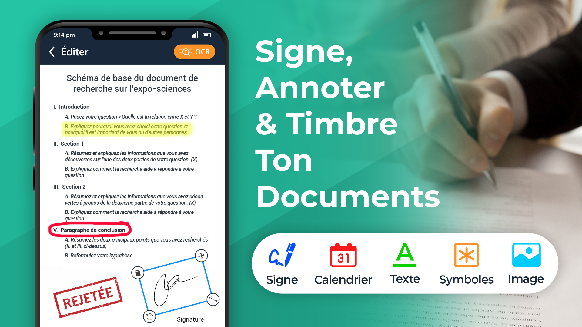 اسکرین شات 5 برنامه Scanner Document - PDF Scanner