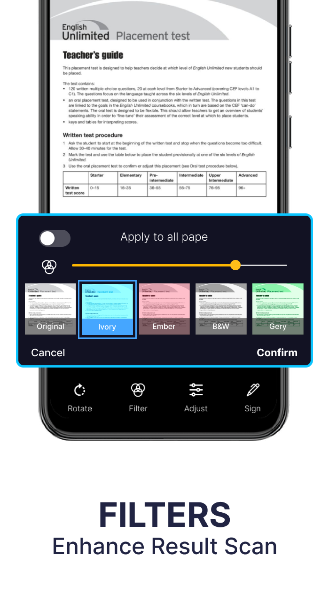 اسکرین شات 3 برنامه PDF Scanner - Doc Scanner