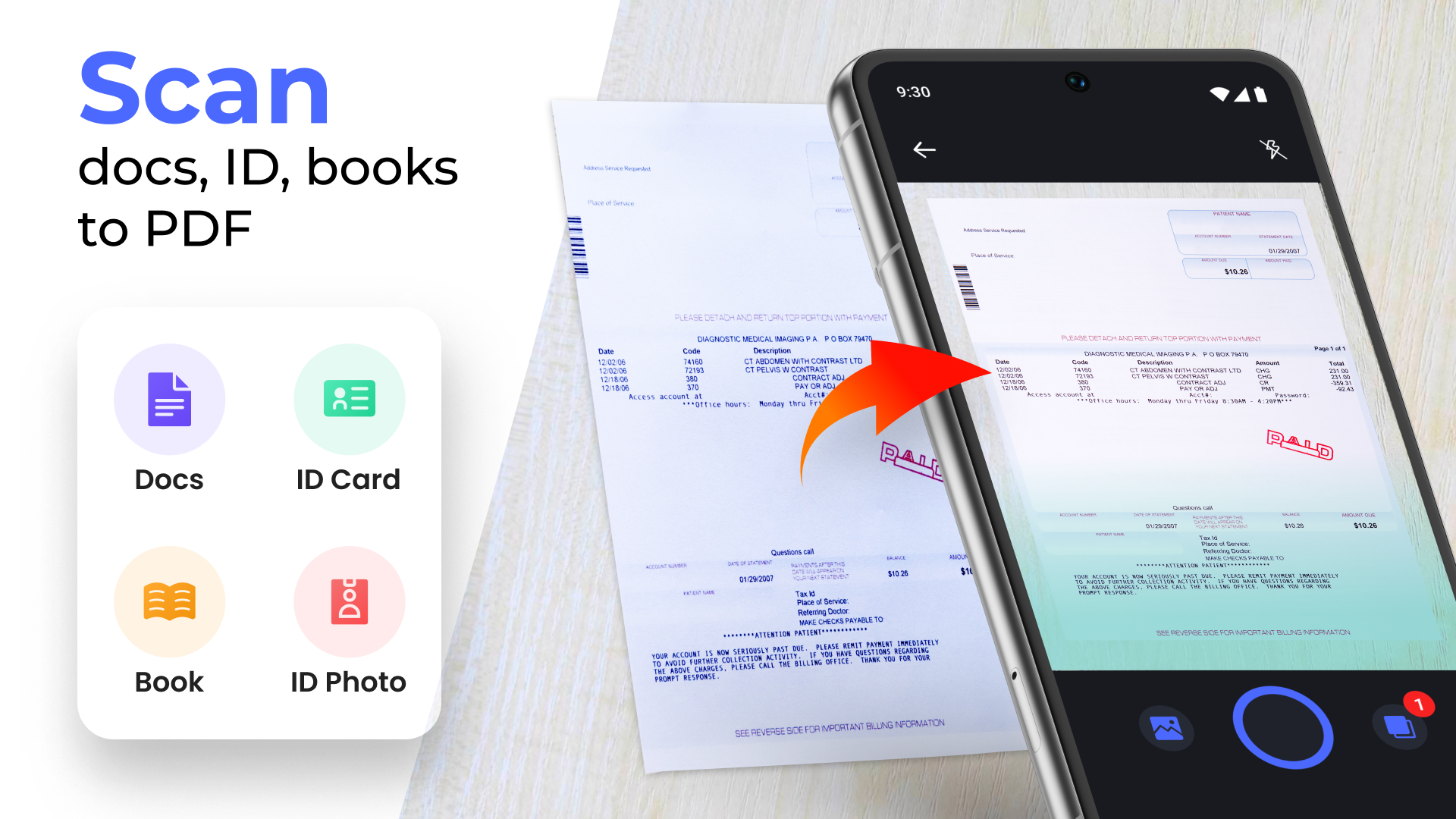 اسکرین شات 7 برنامه PDF Scanner & PDF Reader App