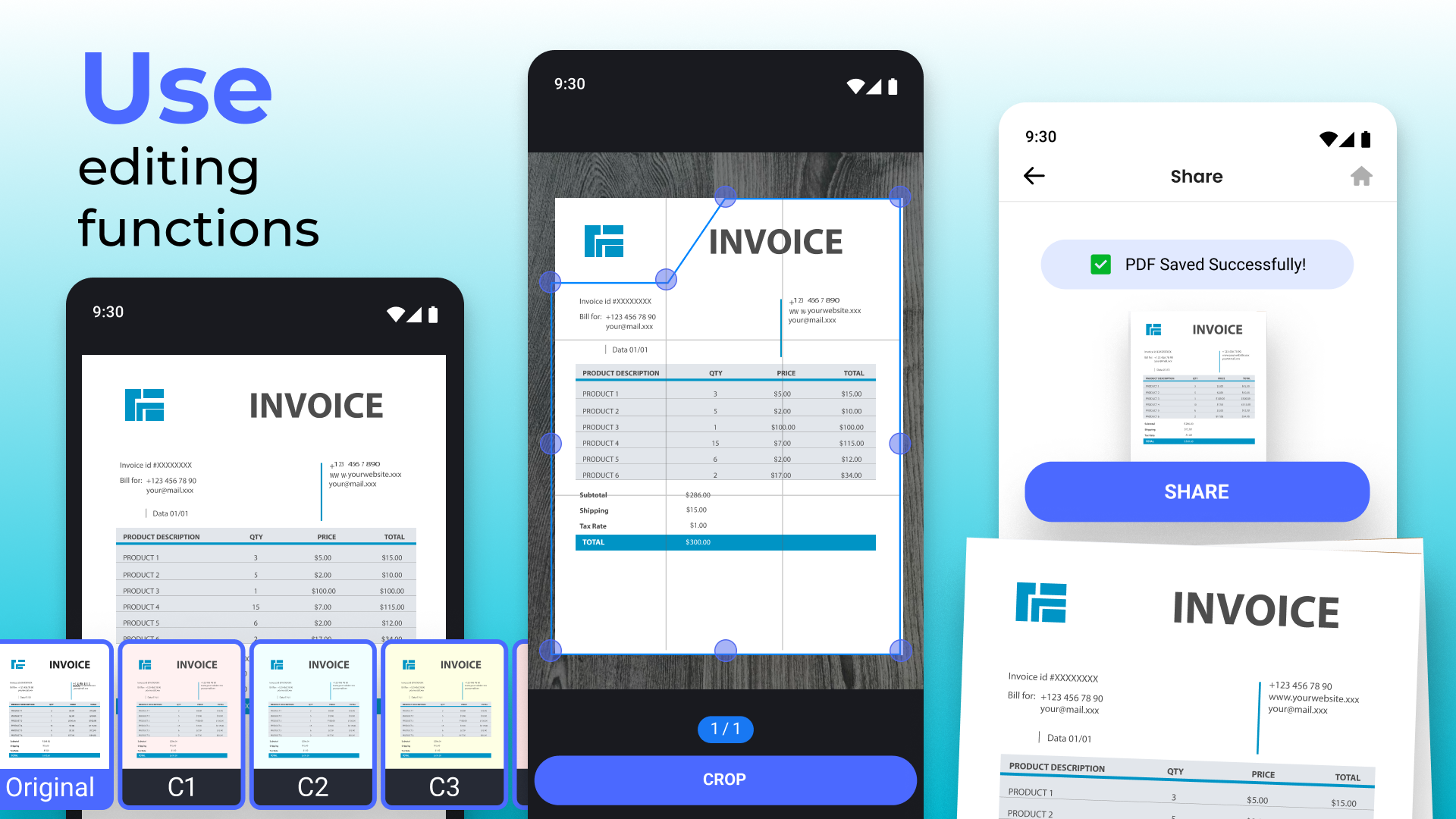 اسکرین شات 8 برنامه PDF Scanner & PDF Reader App