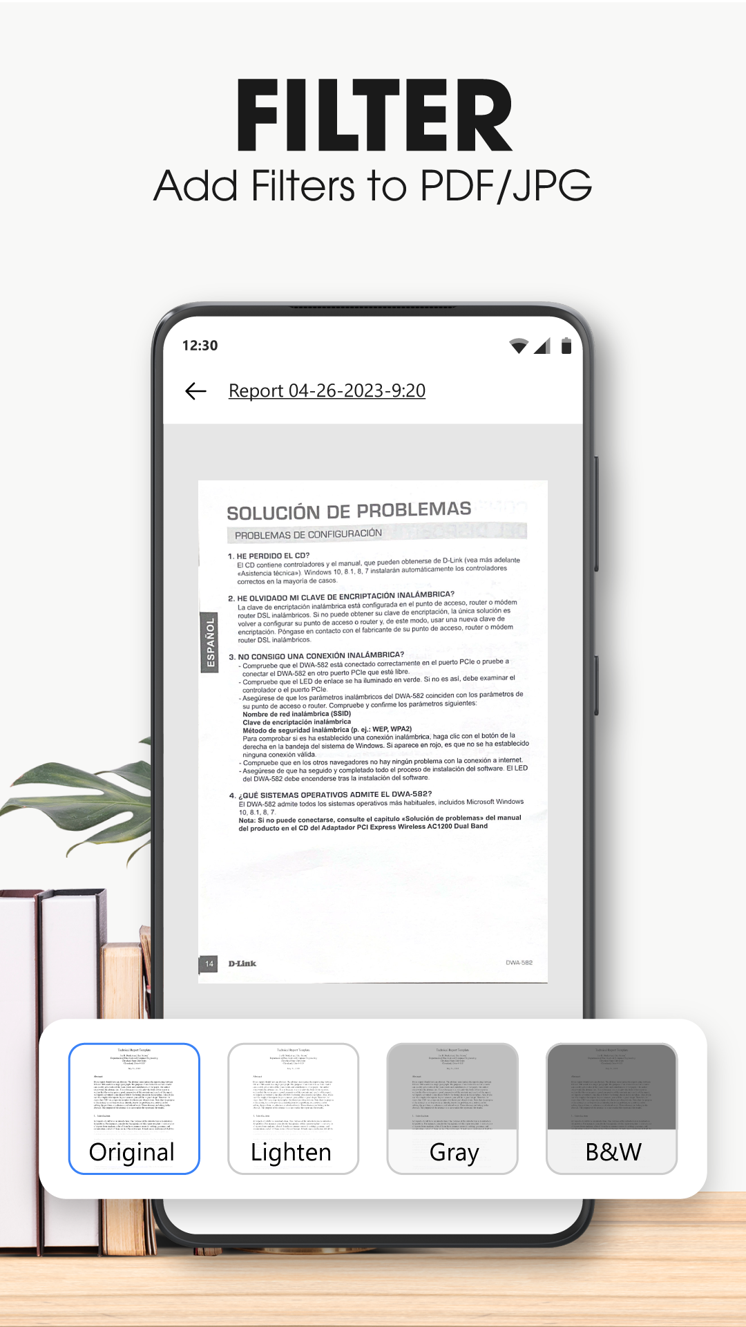 اسکرین شات 5 برنامه PDF Scanner & Doc Scanner App