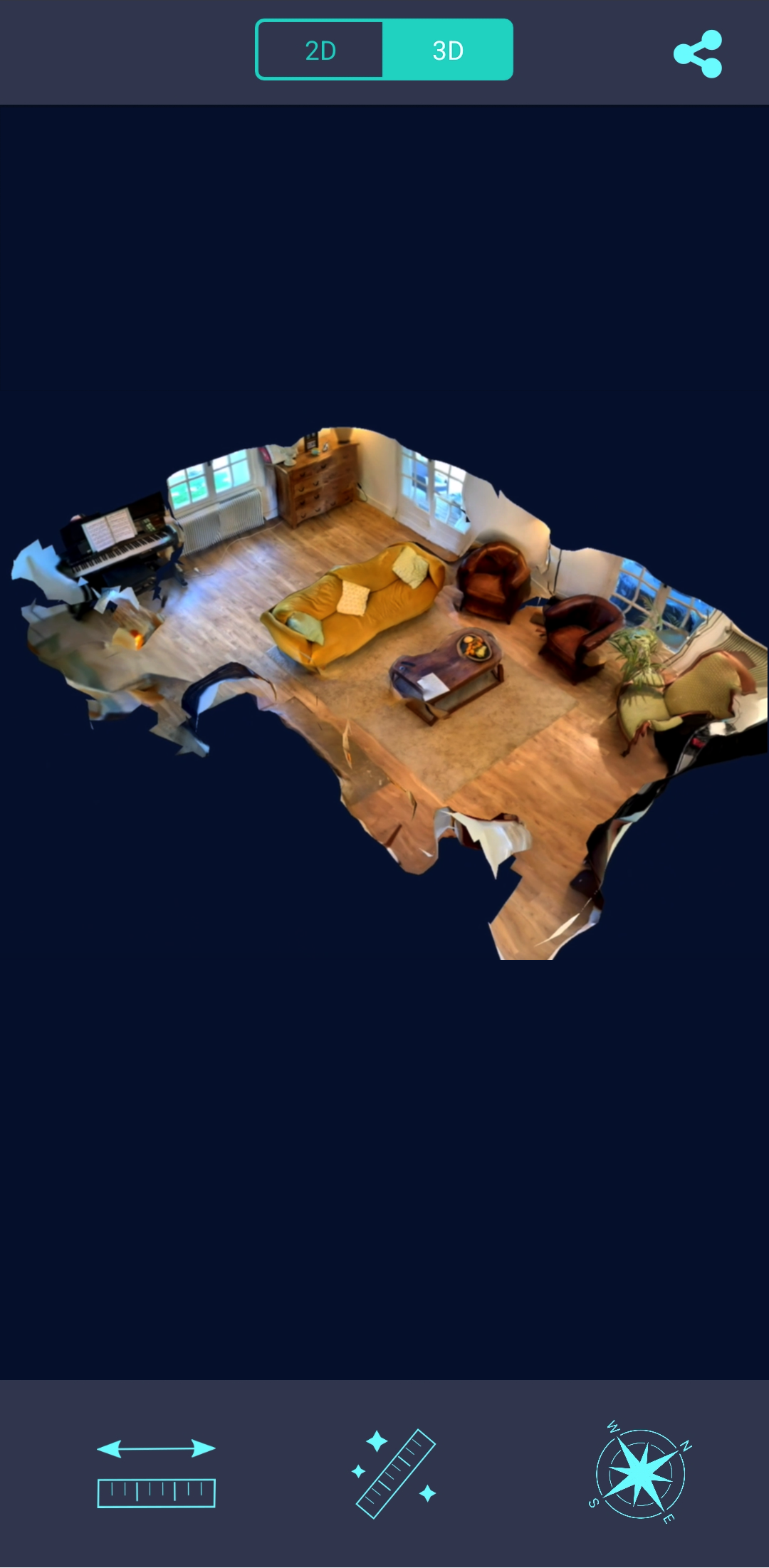 اسکرین شات 1 برنامه 3D Scanner