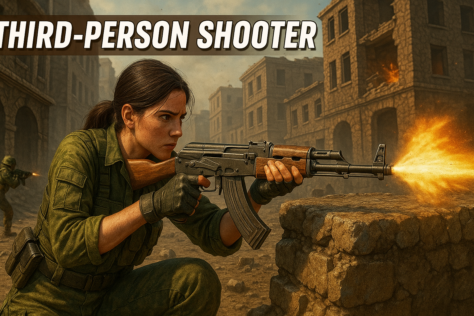 اسکرین شات 5 بازی Commando Shooting : TPS 2025