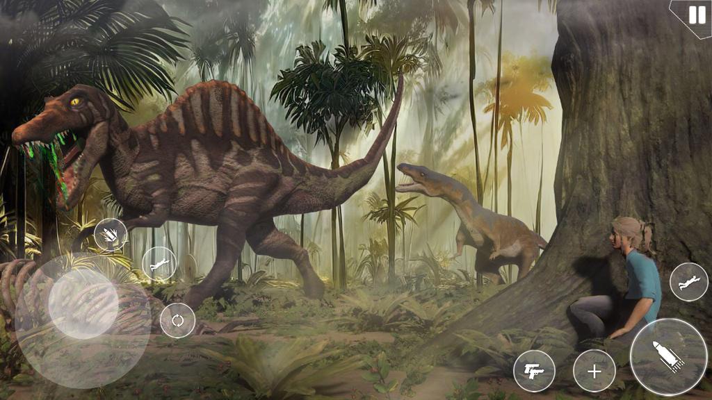 اسکرین شات 5 بازی Jurassic dinosaur hunting game