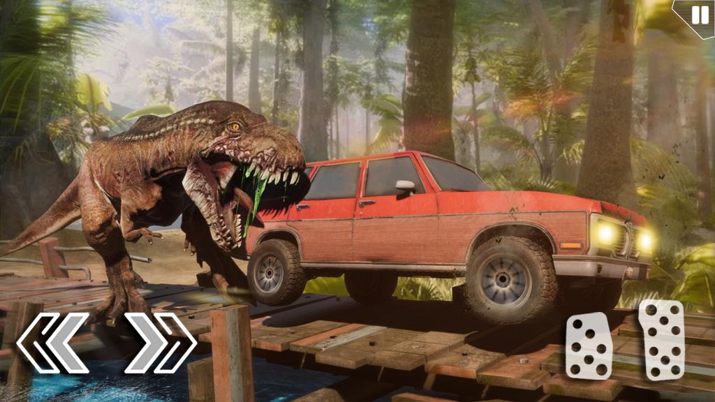 اسکرین شات 2 بازی Jurassic dinosaur hunting game