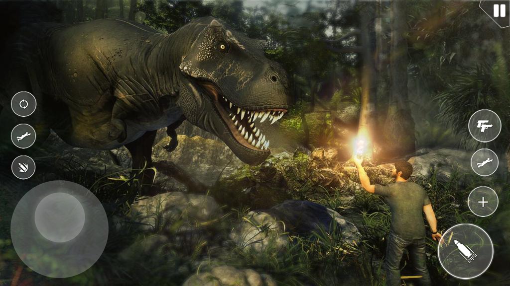 اسکرین شات 1 بازی Jurassic dinosaur hunting game