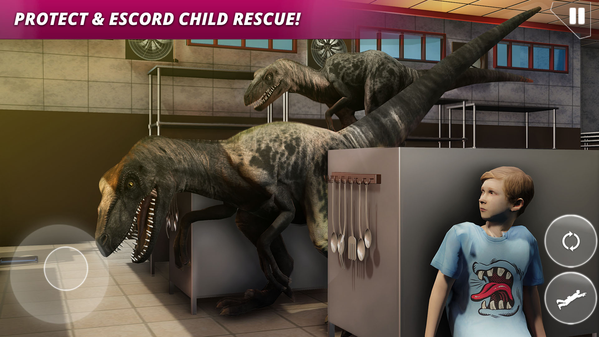 اسکرین شات 4 بازی Jurassic Zoo Dinosaur Hunting