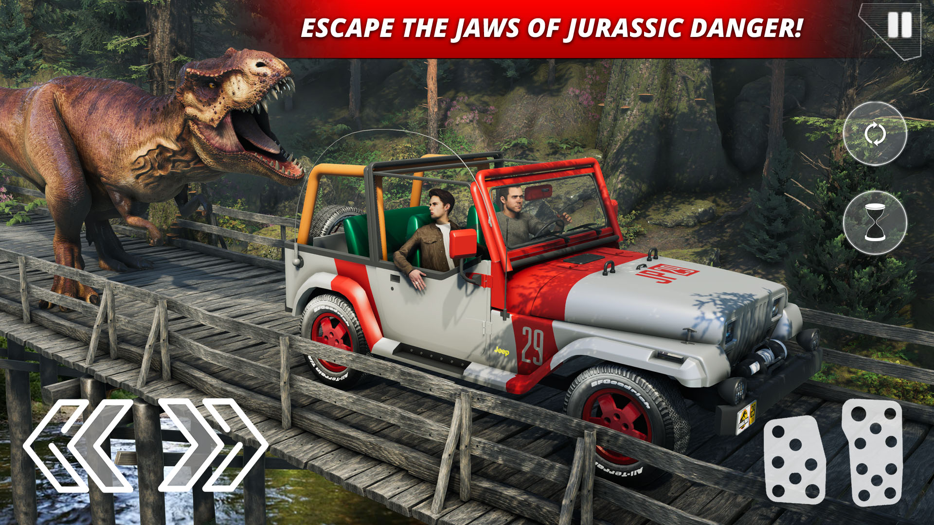 اسکرین شات 2 بازی Jurassic Zoo Dinosaur Hunting