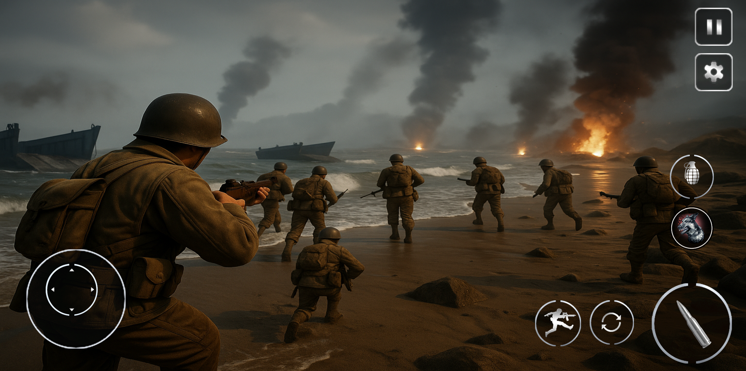 اسکرین شات 4 بازی مدال جنگ - جنگ جهانی