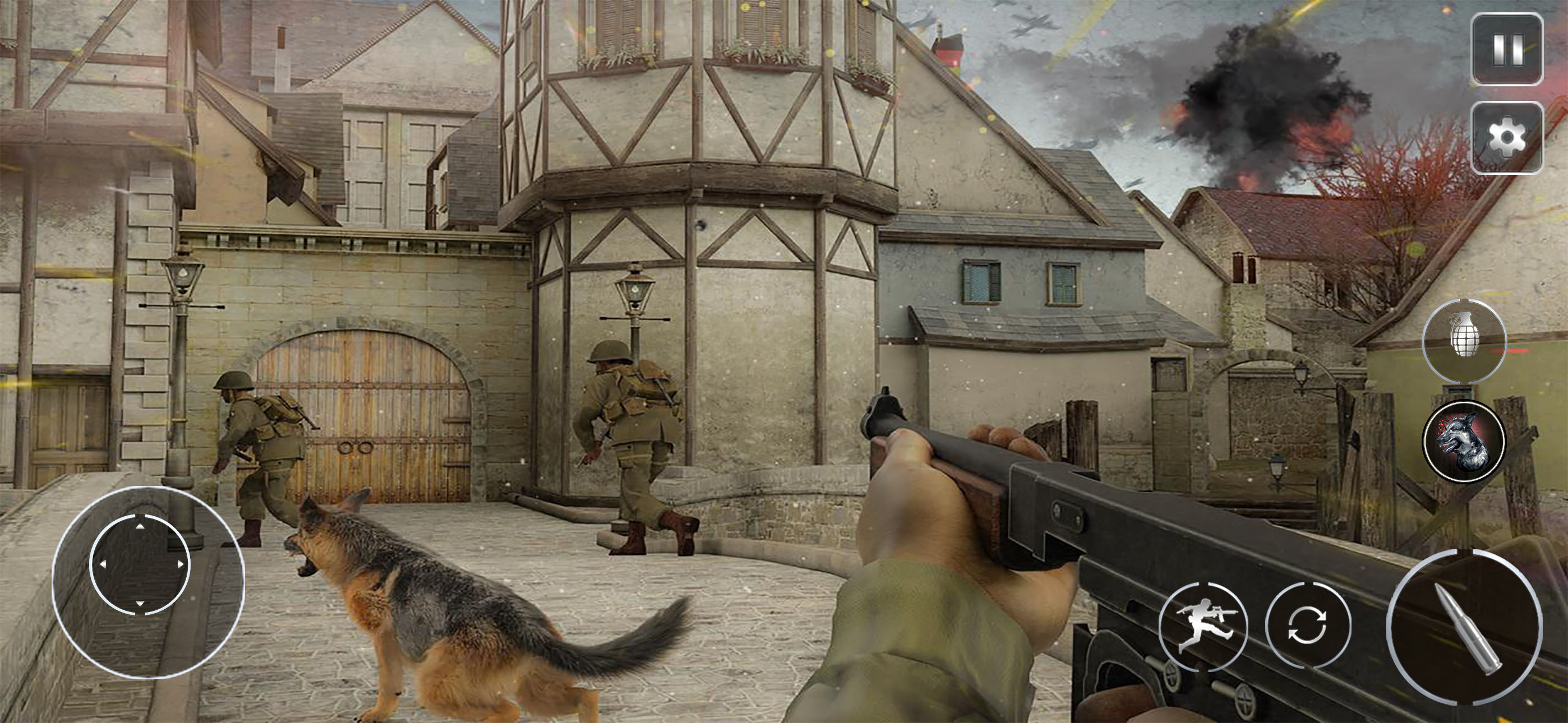 اسکرین شات 6 بازی Call Of Courage : WW2 Shooting