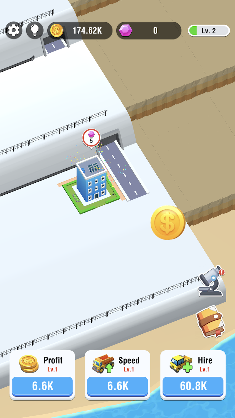 اسکرین شات 2 بازی Canal Builder-Idle Game