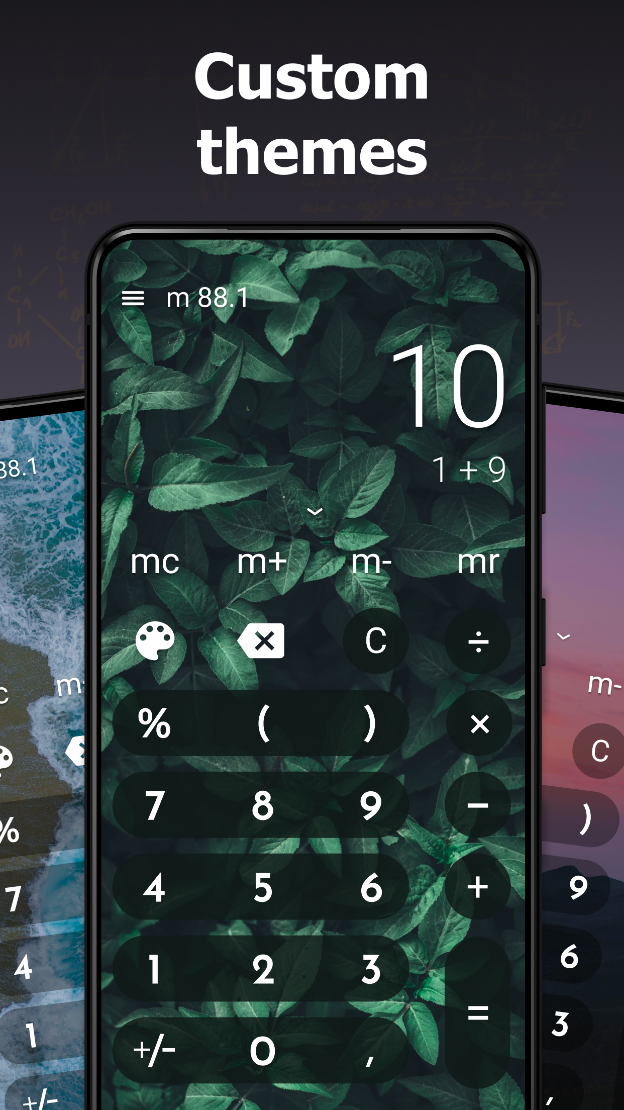 اسکرین شات 5 برنامه CALCU Stylish Basic Calculator