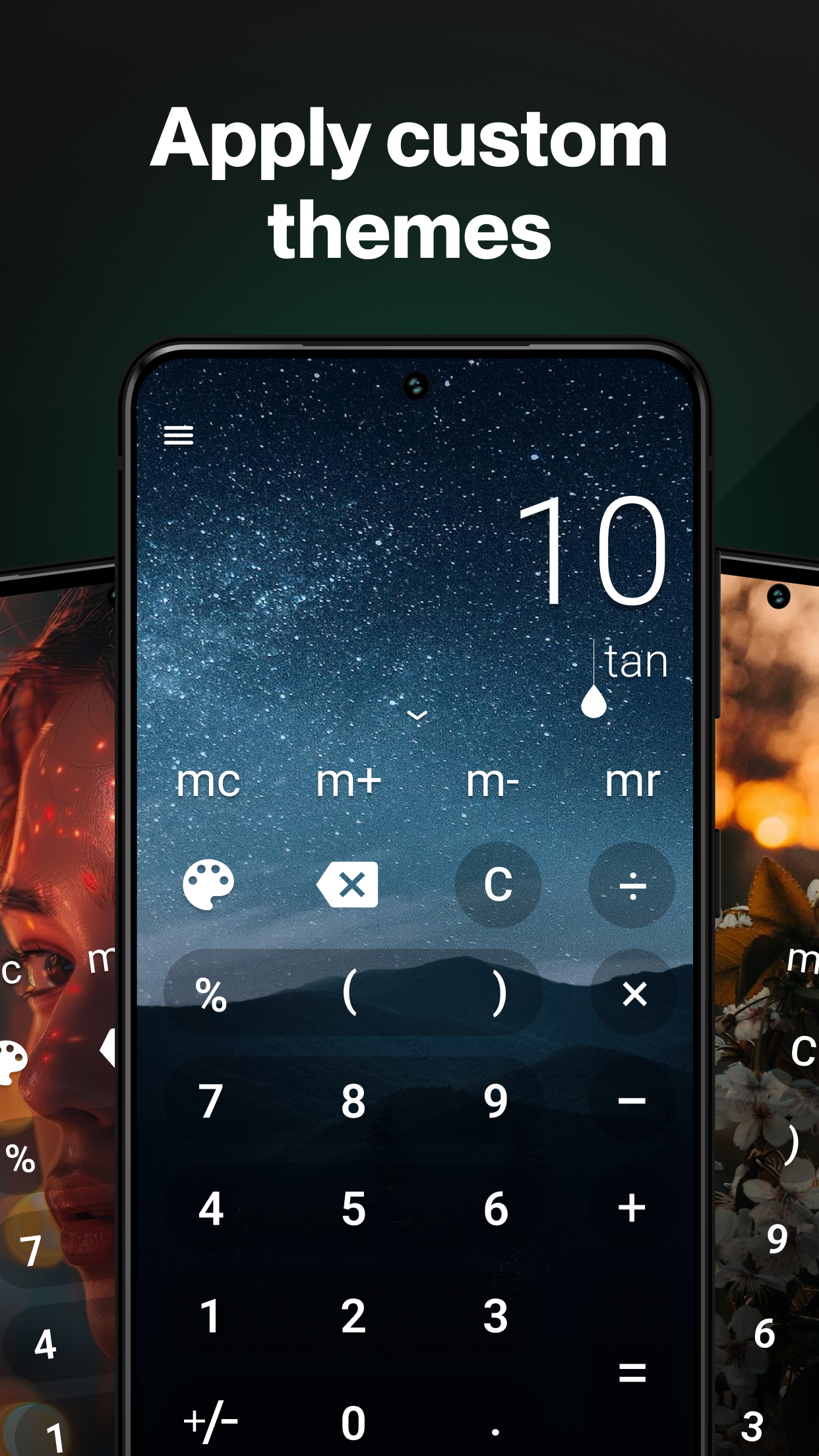 اسکرین شات 2 برنامه CALCU Stylish Basic Calculator