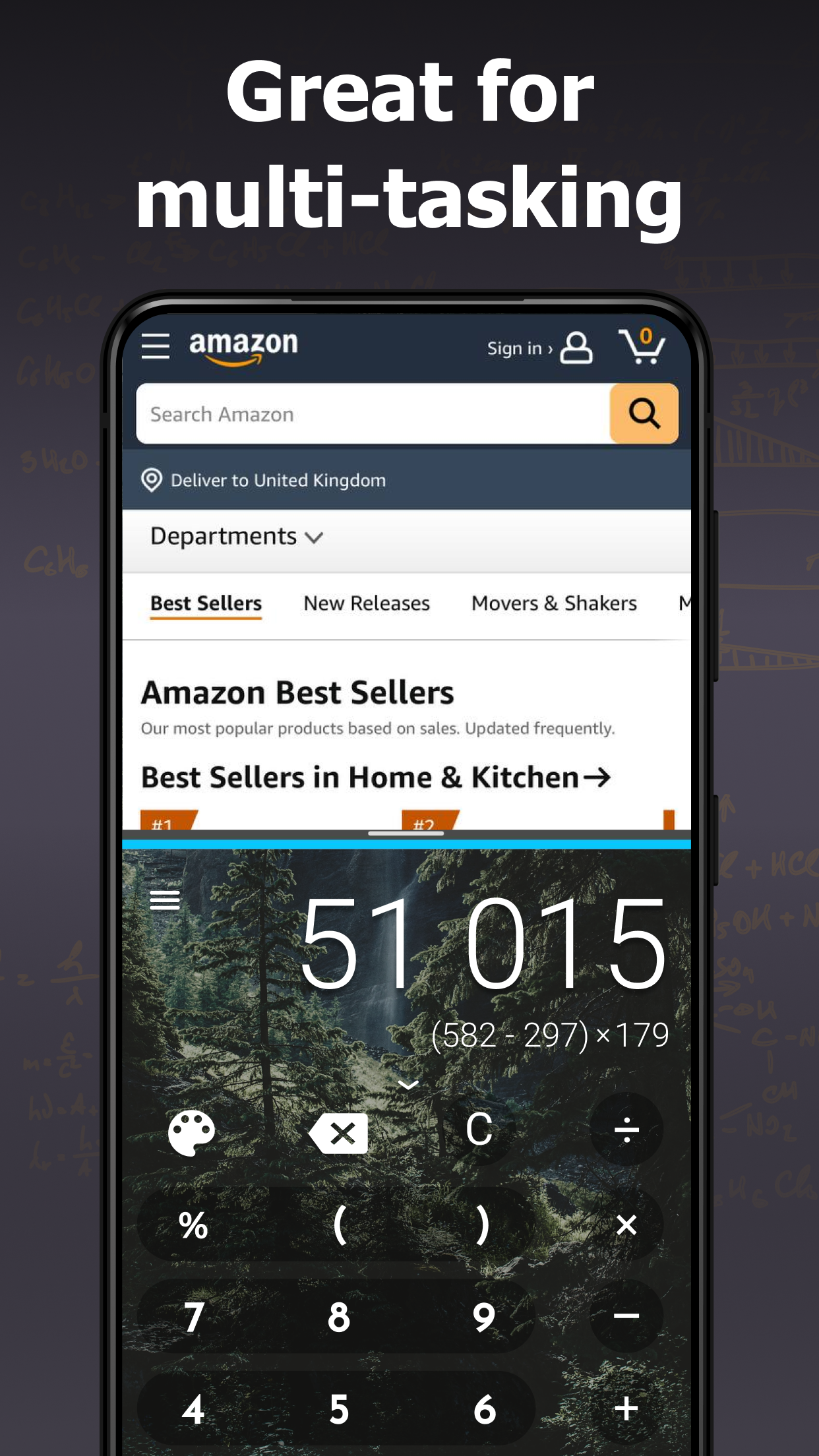 اسکرین شات 7 برنامه CALCU Stylish Basic Calculator