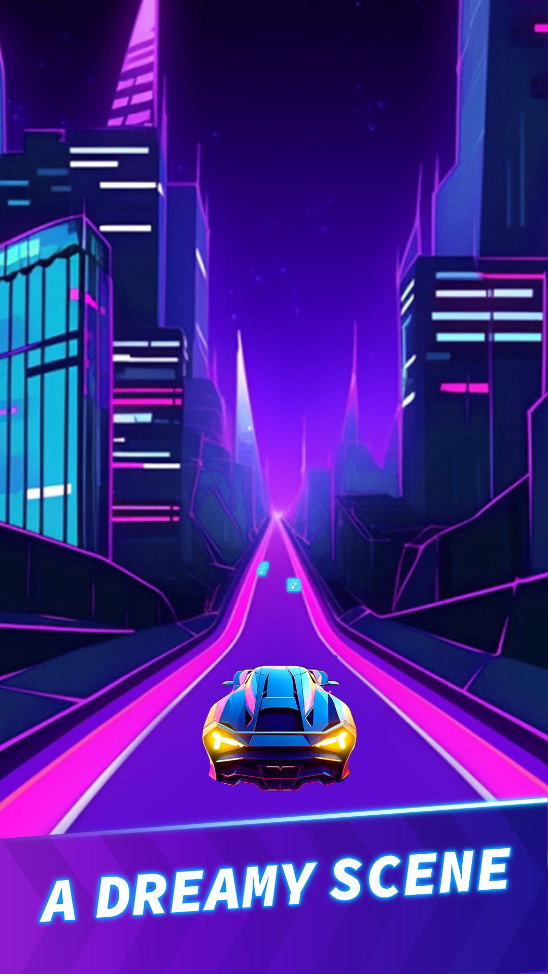 اسکرین شات 3 بازی Magic Racing music game