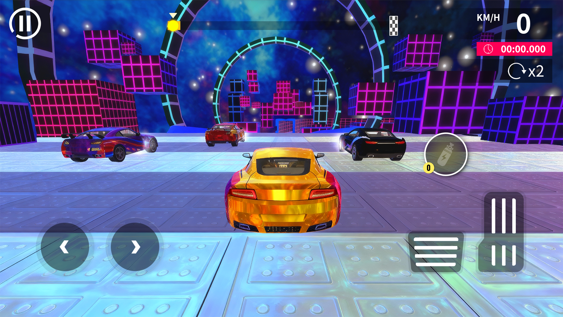 اسکرین شات 3 بازی extreme car race master games