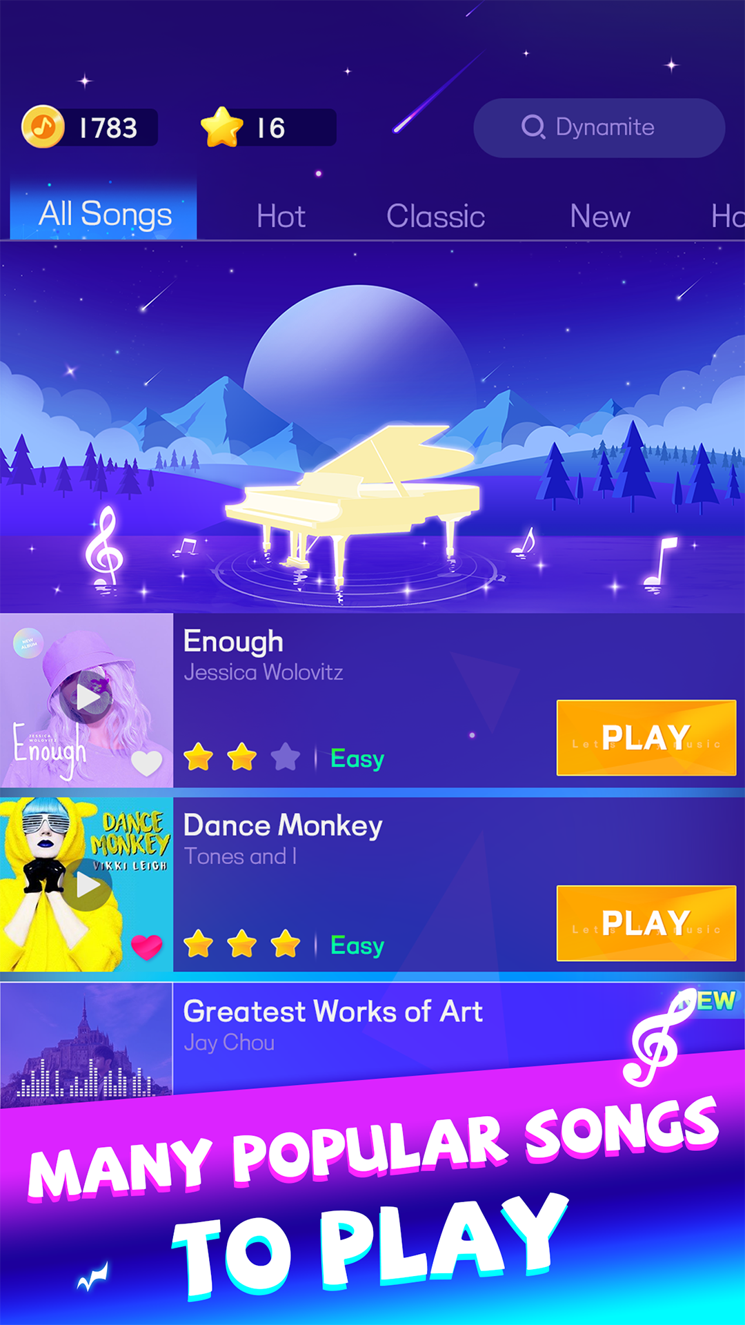 اسکرین شات 5 بازی Beat Piano Dance:music game