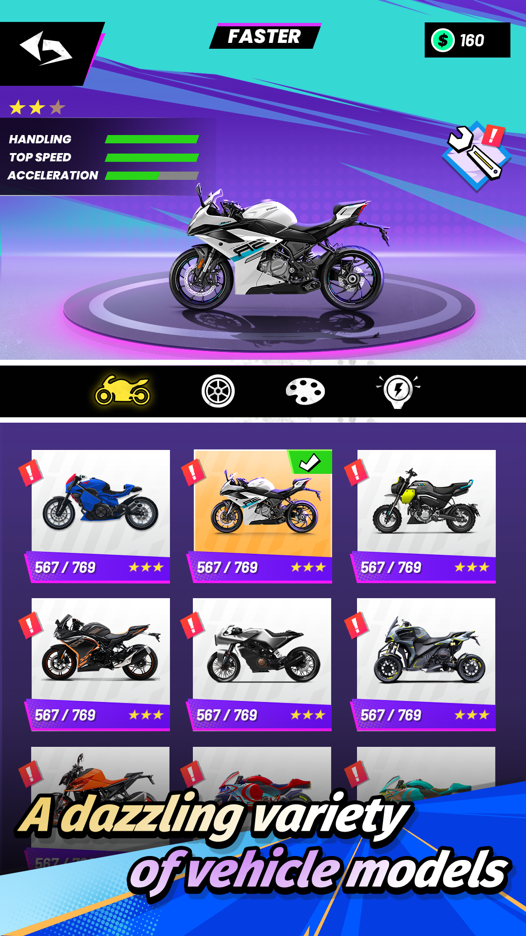 اسکرین شات 3 بازی Moto Race Master