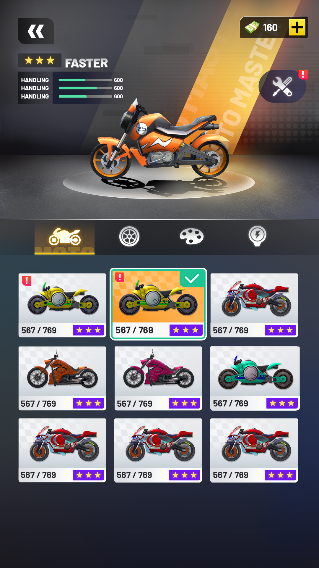 اسکرین شات 3 بازی Moto Race Master